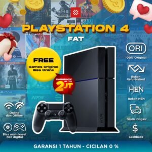 SONY PS4 Playstation 4 FAT 500 GB 1 TB Bonus Bundle Banyak Games 500 GB-2 STIK CAMPUR